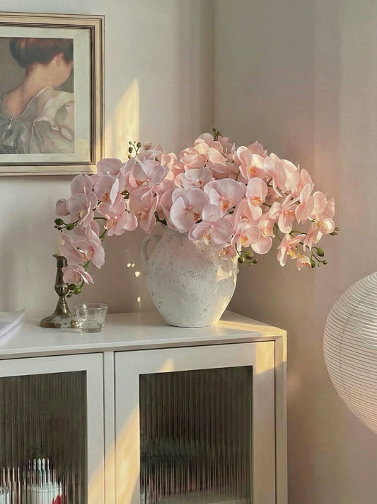 Deluxe Real Touch Phalaenopsis Orchid in Blush Pink (Single-Stem Price)