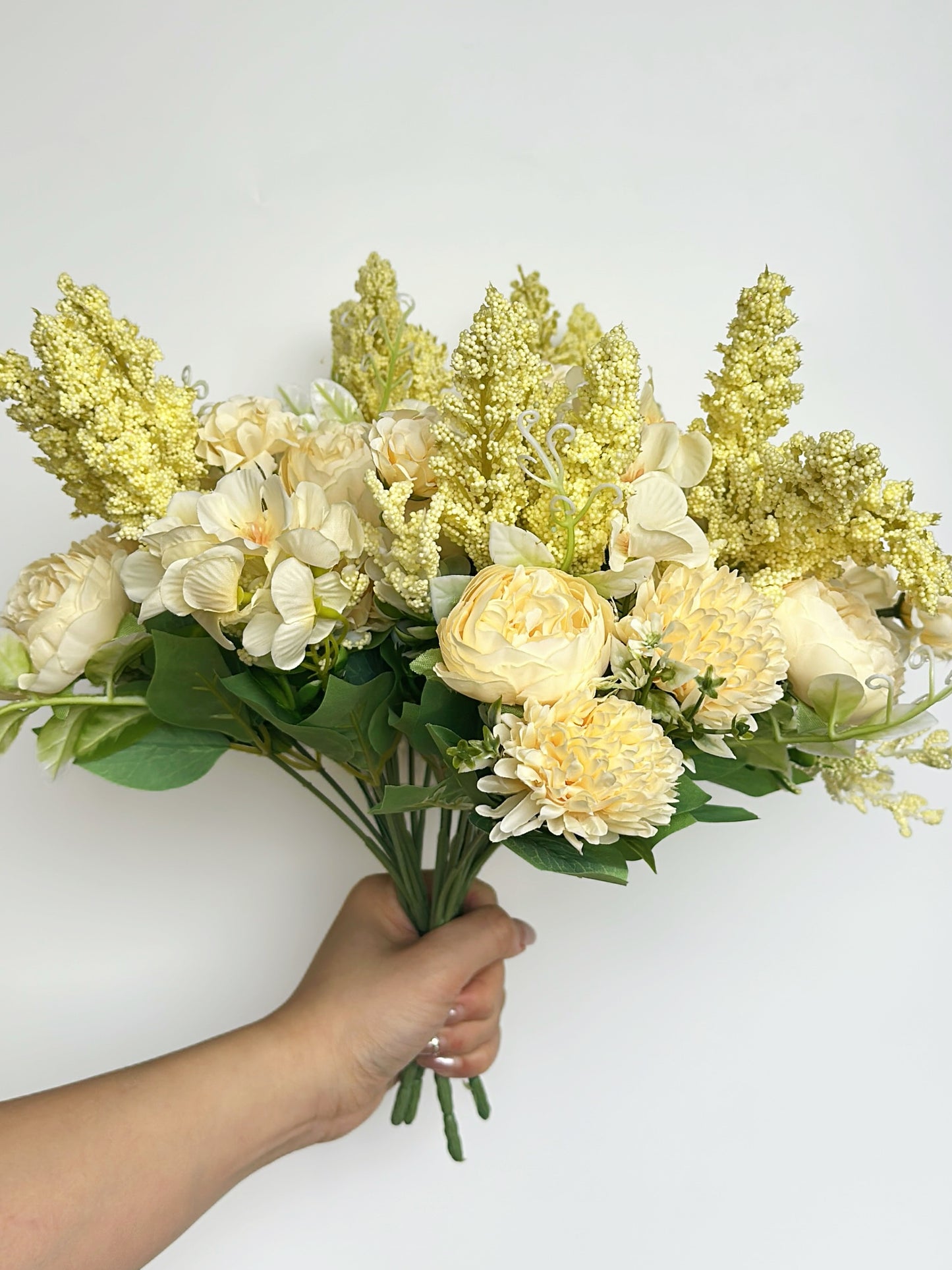 Floral Garden in Creamy Ivory (Bundle Price)