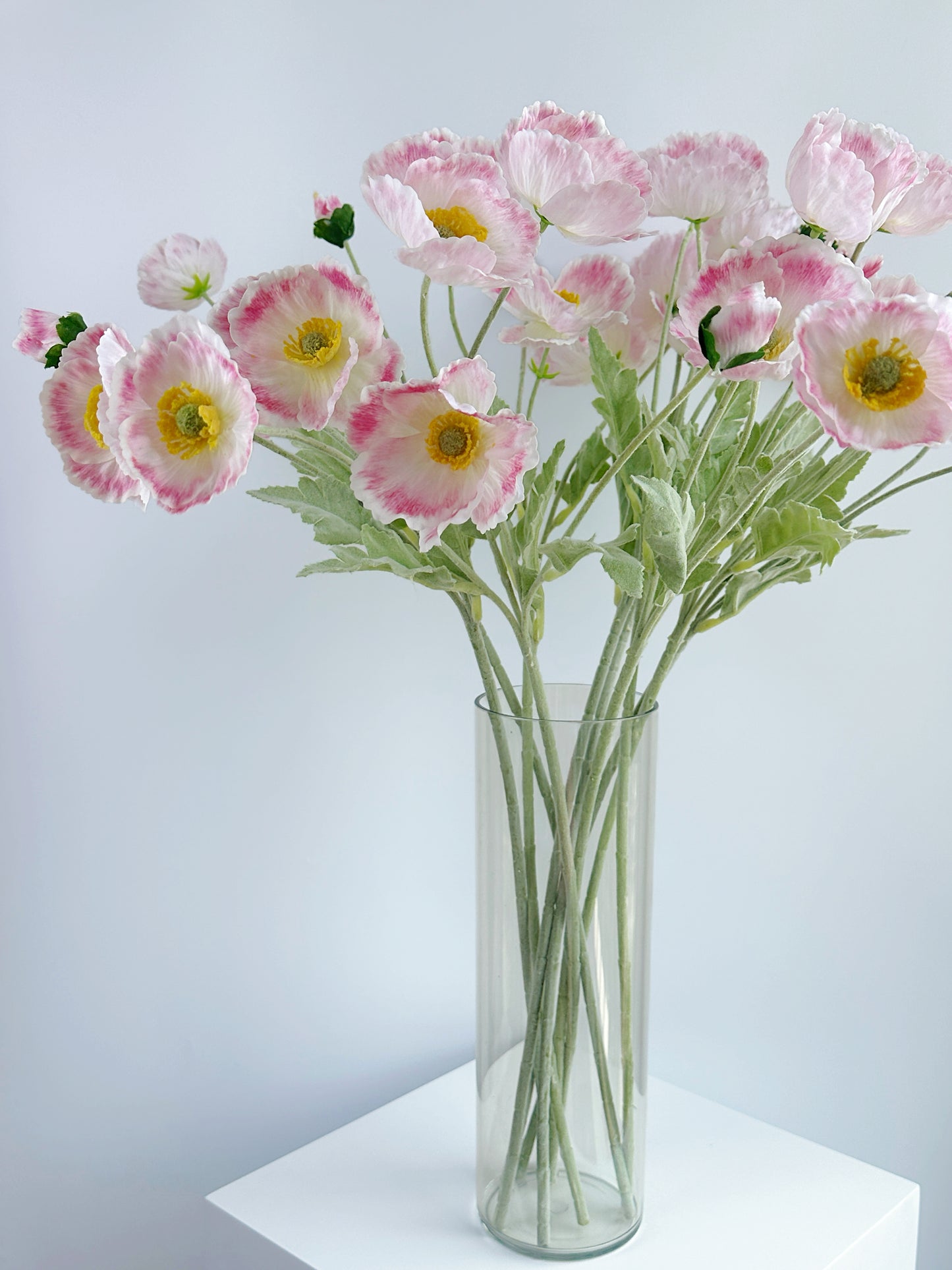 Real Touch Poppy in Fuchsia Pink