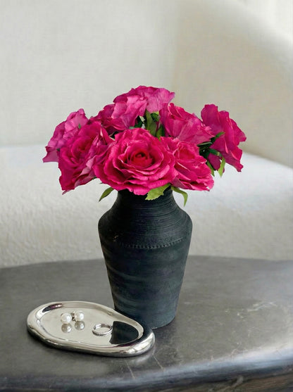 Real Touch Grand Tea Rose Bundle in Fuchsia Pink (Bundle Price)