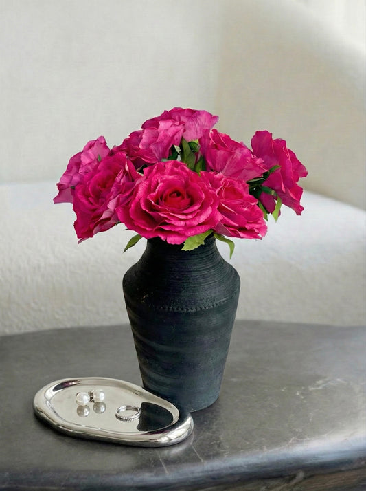 Real Touch Grand Tea Rose Bundle in Fuchsia Pink (Bundle Price)