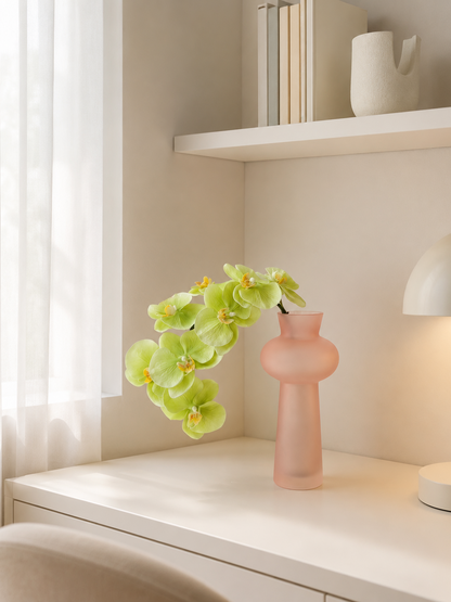 Deluxe Real Touch Phalaenopsis Orchid in Green (Single-Stem Price)