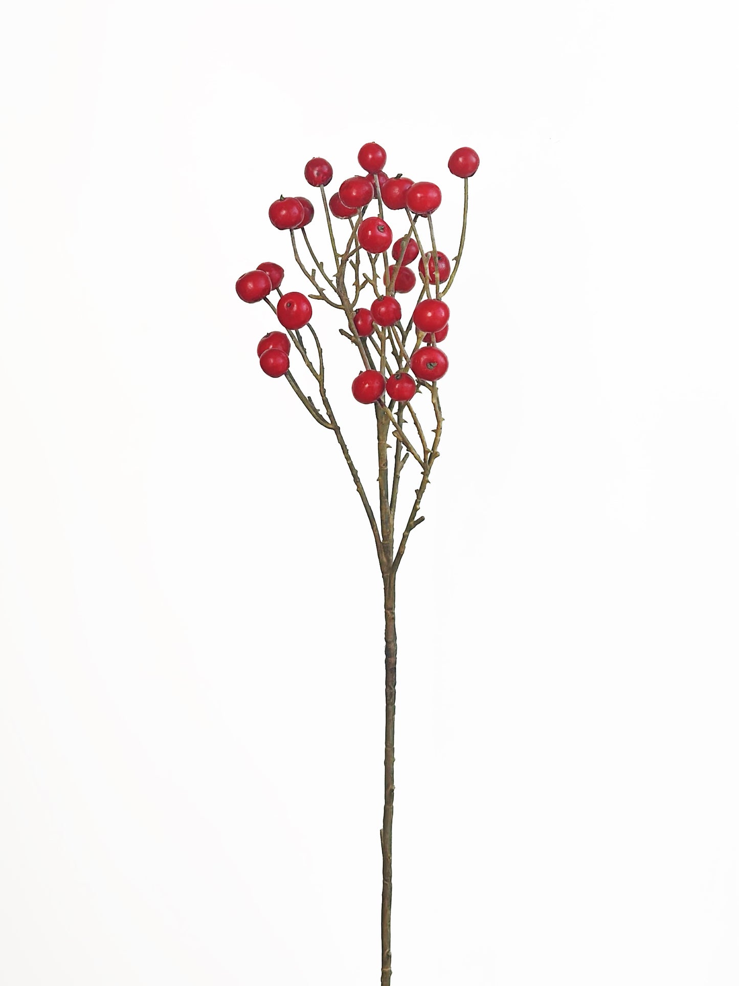 Artificial Red Berry Spray (Single-Stem Price)