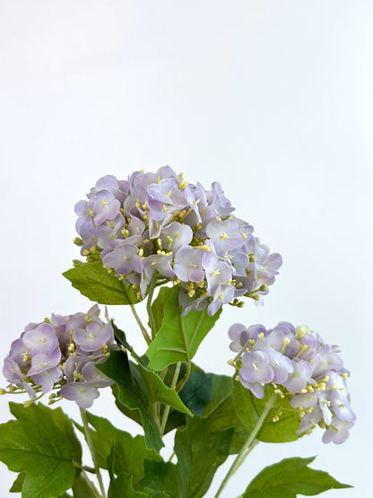 Artificial 4-Head Real Touch Snowball in Lavender Purple