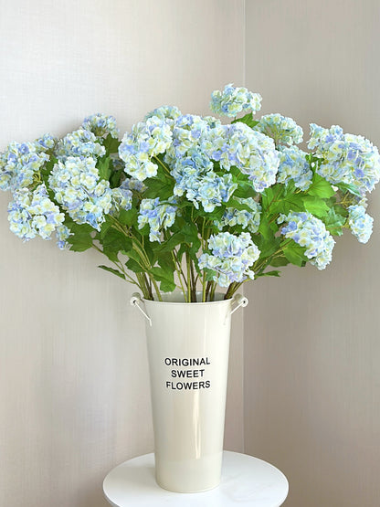 Artificial 5-Head  Real Touch Snowball in Blue