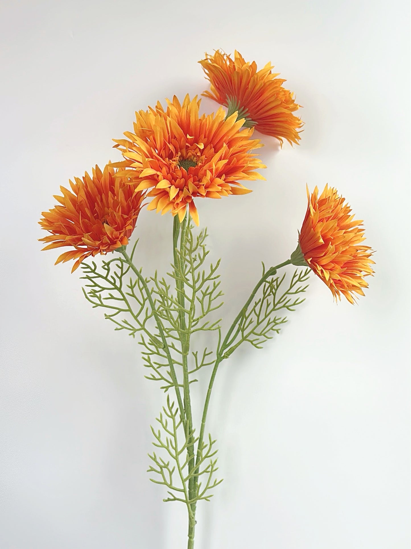 Artificial Gerbera Daisy in Golden Yellow
