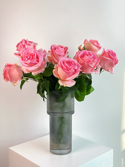 Deluxe Real Touch Rose in Bridal Blush Pink (Single-Stem Price)
