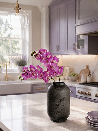 Real Touch Phalaenopsis Orchid in Purple - 1 Stem