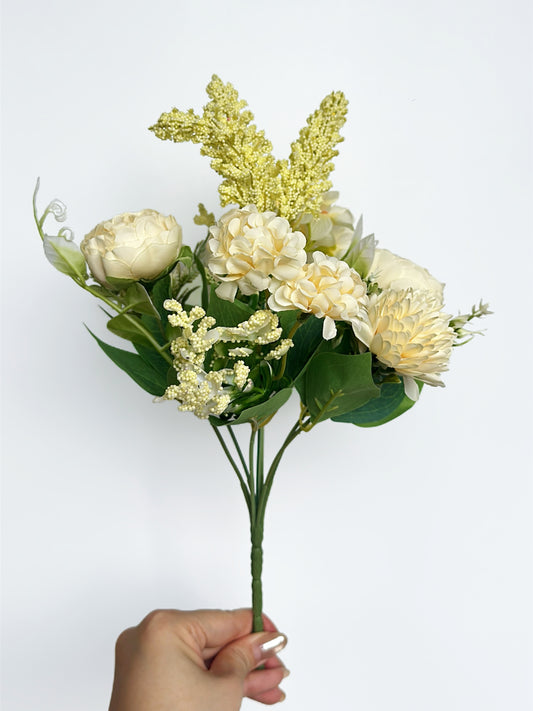 Floral Garden in Creamy Ivory (Bundle Price)