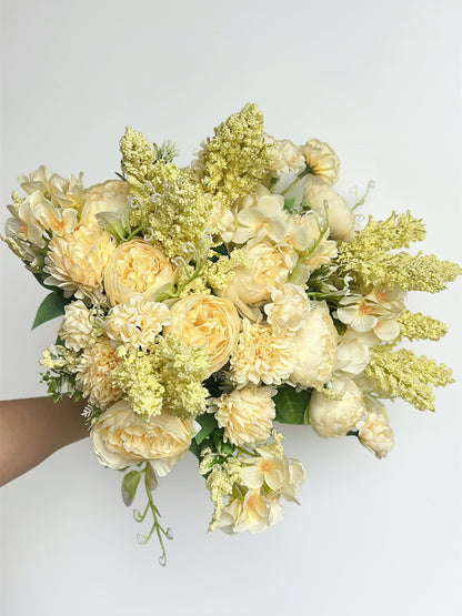 Floral Garden in Creamy Ivory (Bundle Price)