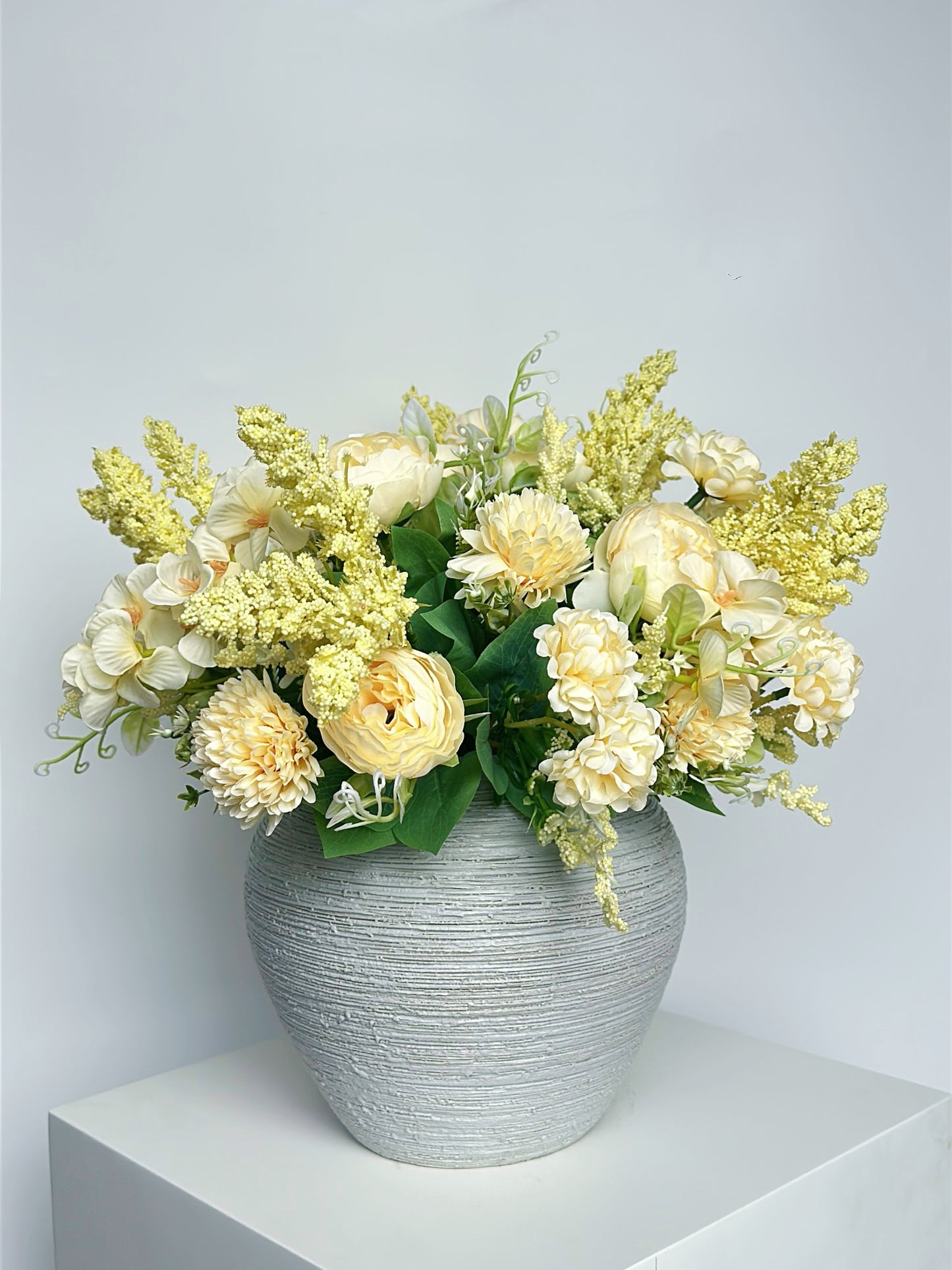 Floral Garden in Creamy Ivory (Bundle Price)