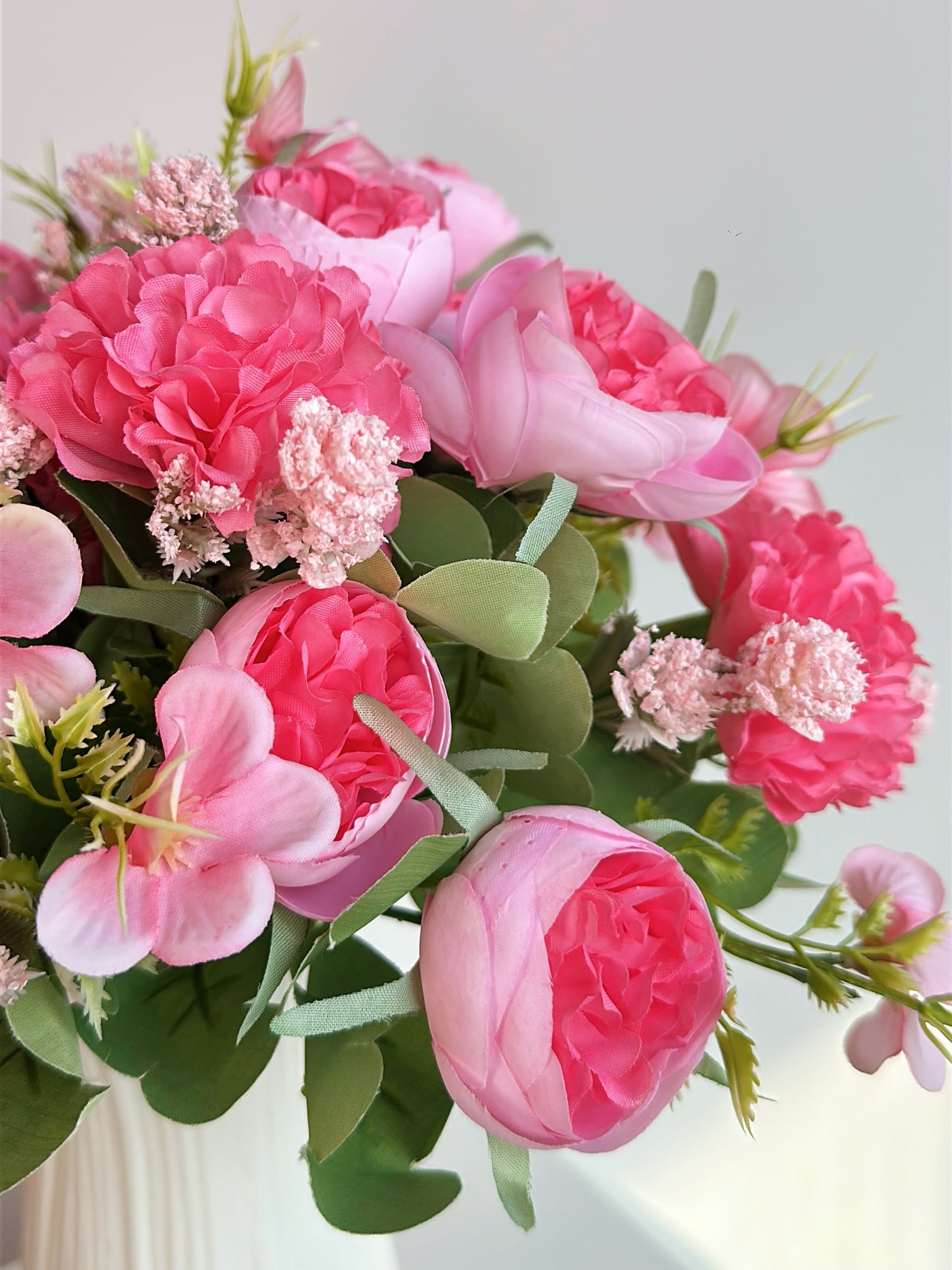 Floral Garden in Sunset Coral (Bundle Price)