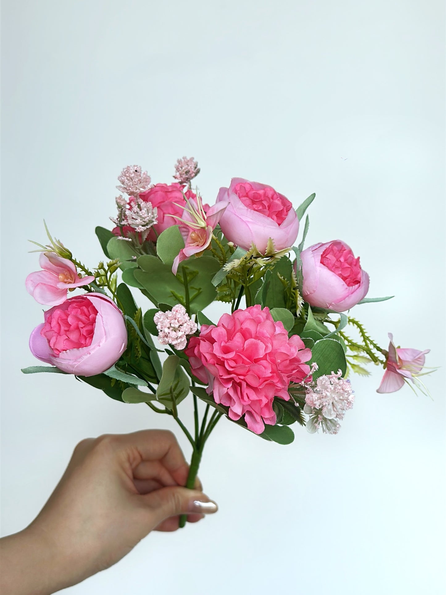 Floral Garden in Sunset Coral (Bundle Price)