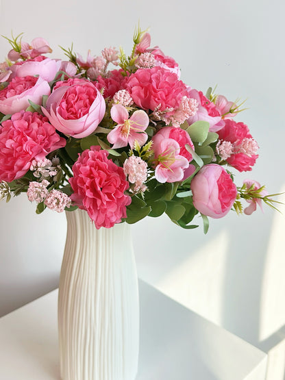 Floral Garden in Sunset Coral (Bundle Price)