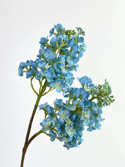 Macaron Blue Real Touch Lilac Blooming Branch