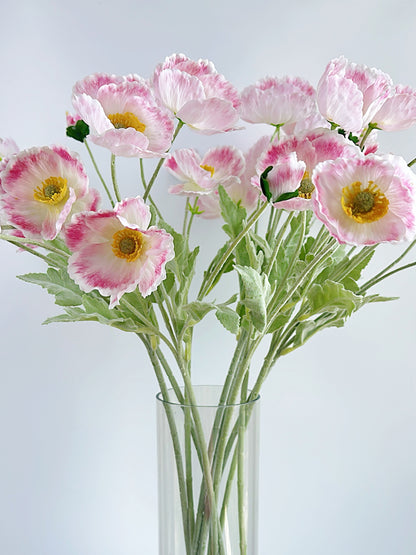Real Touch Poppy in Fuchsia Pink