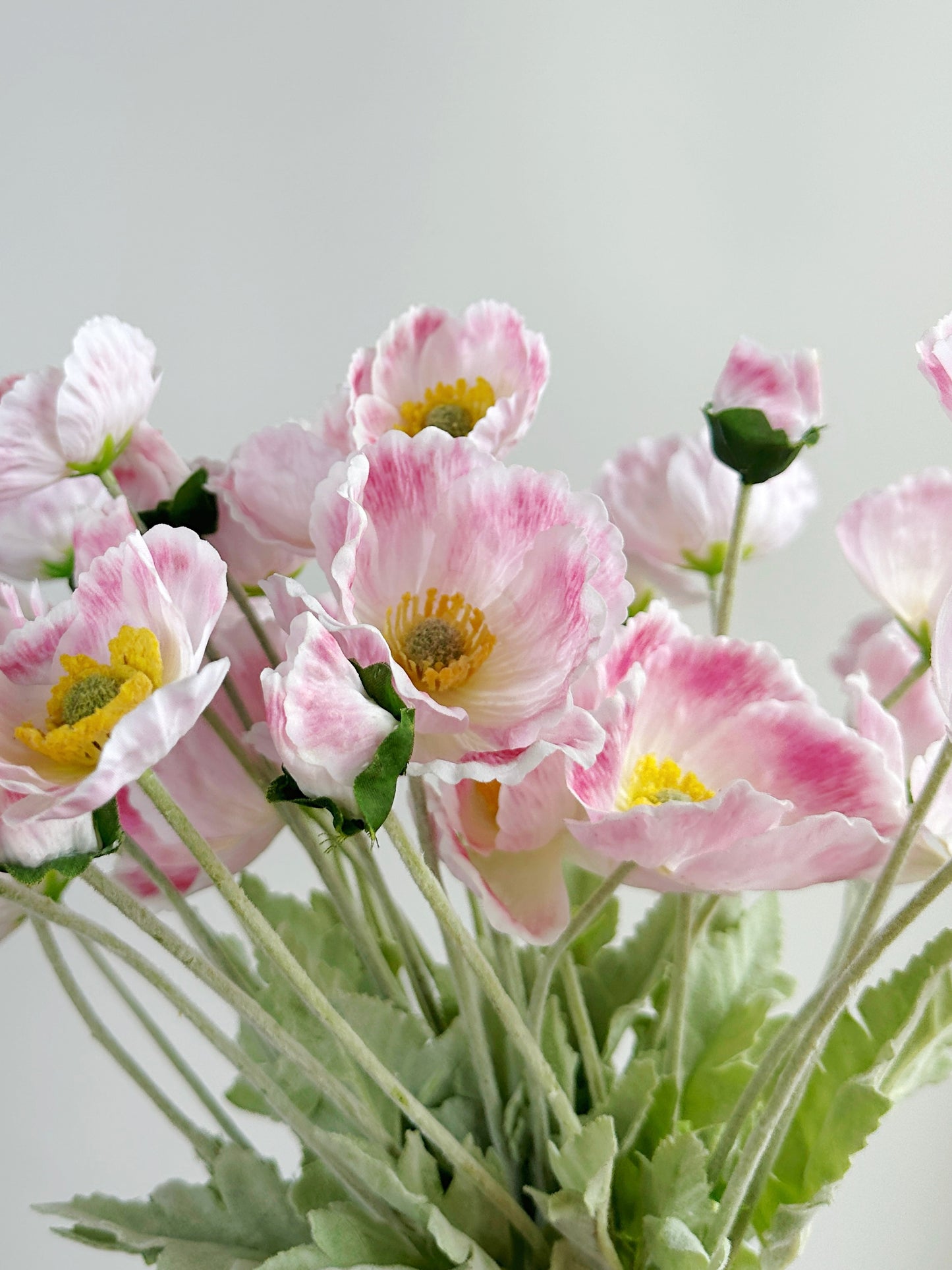 Real Touch Poppy in Fuchsia Pink