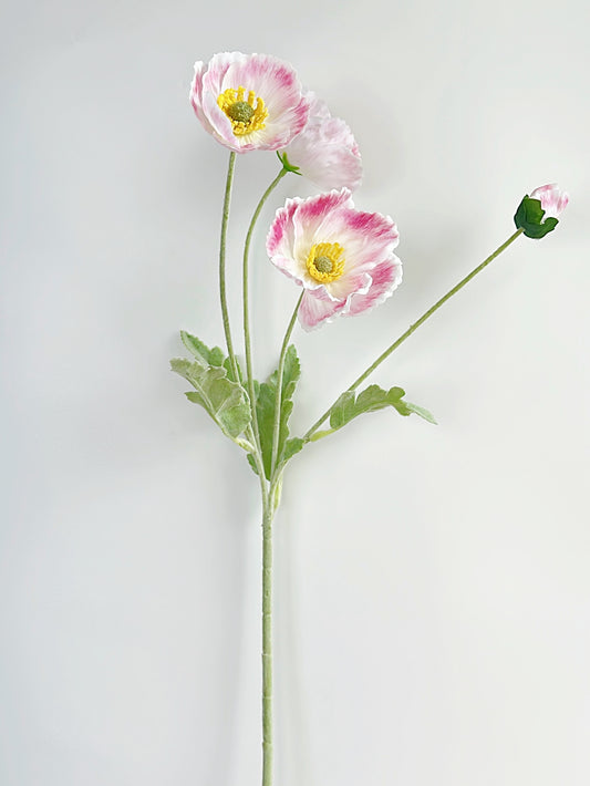 Real Touch Poppy in Fuchsia Pink