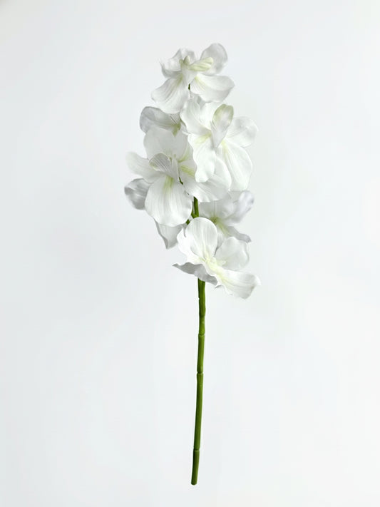 Real Touch Vanda Orchid in Cream White (Single-Stem Price)