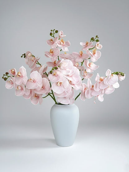 Deluxe Real Touch Phalaenopsis Orchid in Blush Pink (Single-Stem Price)