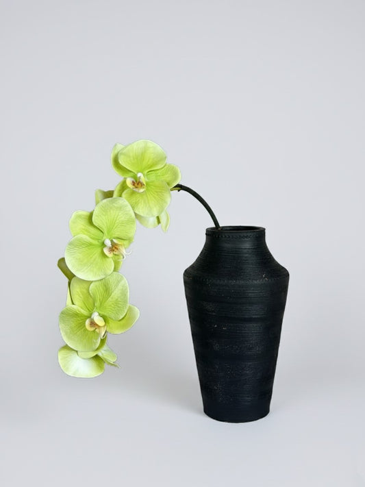 Deluxe Real Touch Phalaenopsis Orchid in Green (Single-Stem Price)